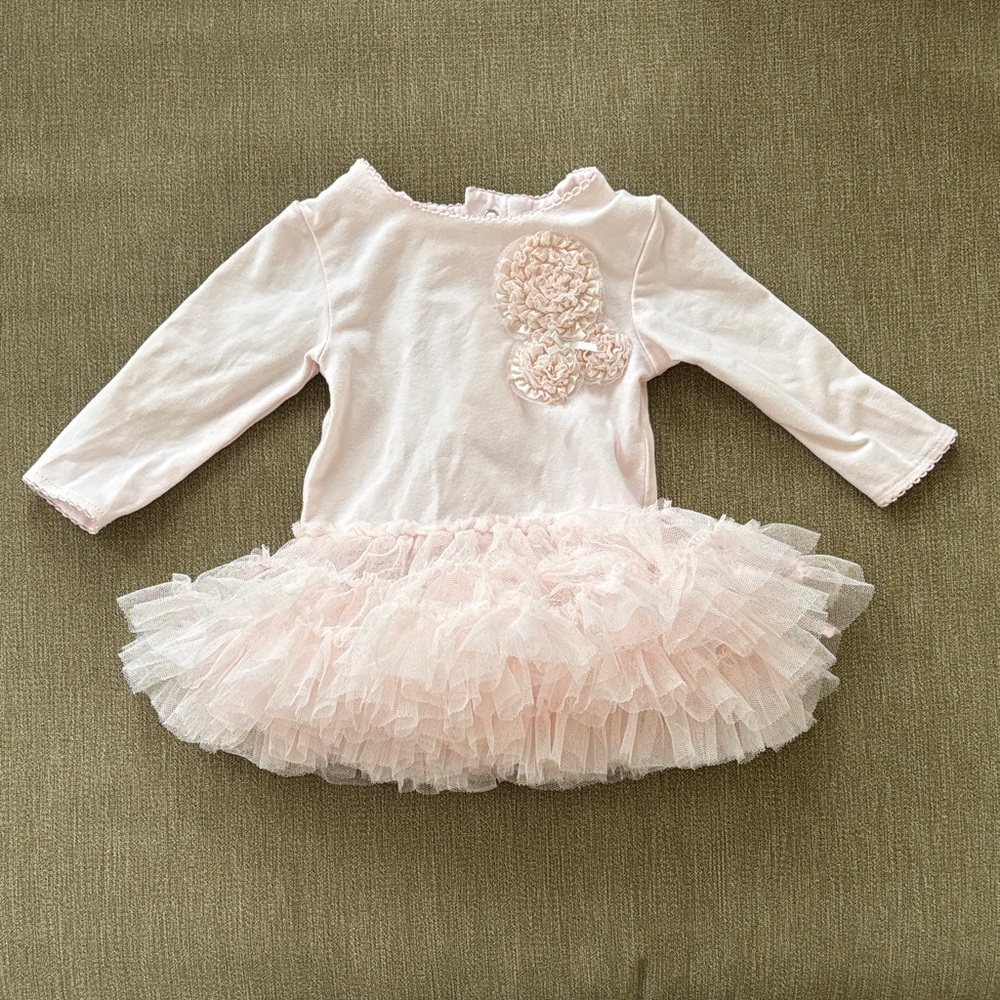 Pink Ruffled dress